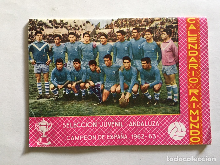 Coleccionismo Calendarios: Calendario de f&uacute;tbol 1962/63