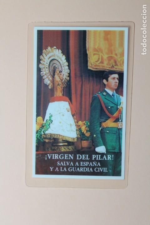 Coleccionismo Calendarios: CALENDARIO DE BOLSILLO PLASTIFICADO. A&Ntilde;O 2000. GUARDIA CIVIL. VIRGEN DEL PILAR, SALVA A ESPA&Ntilde;A.