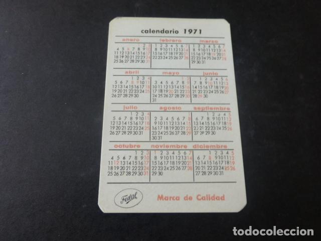 Coleccionismo calendarios: CALENDARIO DE BOLSILLO FEDAL 1971 - Foto 1