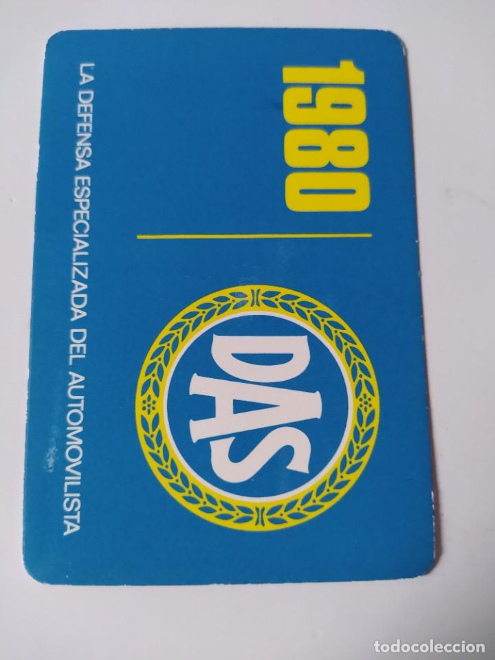 Coleccionismo calendarios: CALENDARIO DE SEGUROS DAS DE 1980