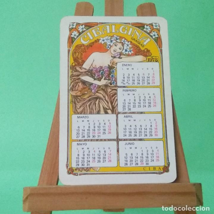 Coleccionismo Calendarios: CALENDARIO DE BOLSILLO - CIBALGINA 77/78 (MUY BUEN ESTADO) - T2