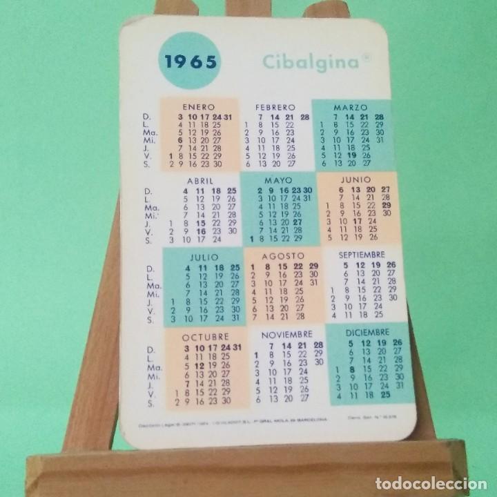 Coleccionismo Calendarios: CALENDARIO DE BOLSILLO - CIBALGINA 65/66 - (MUY BUEN ESTADO) - T2