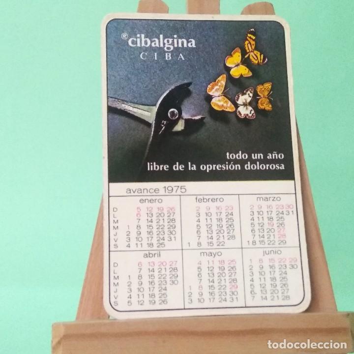 Coleccionismo Calendarios: CALENDARIO DE BOLSILLO - CIBALGINA 74/75 - (MUY BUEN ESTADO) - T2