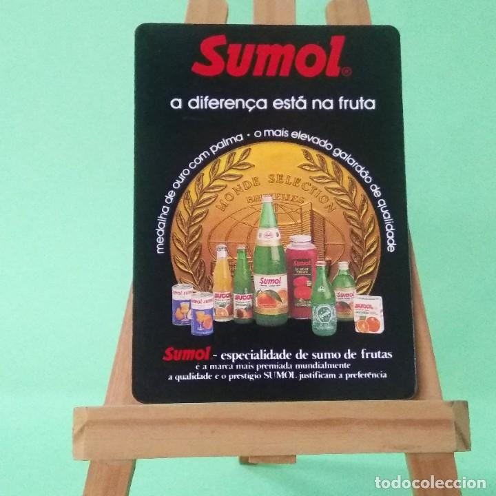 Coleccionismo Calendarios: CALENDARIO DE BOLSILLO - SUMOL 1986 - PORTUGUES - ESTADO EXCELENTE - T2