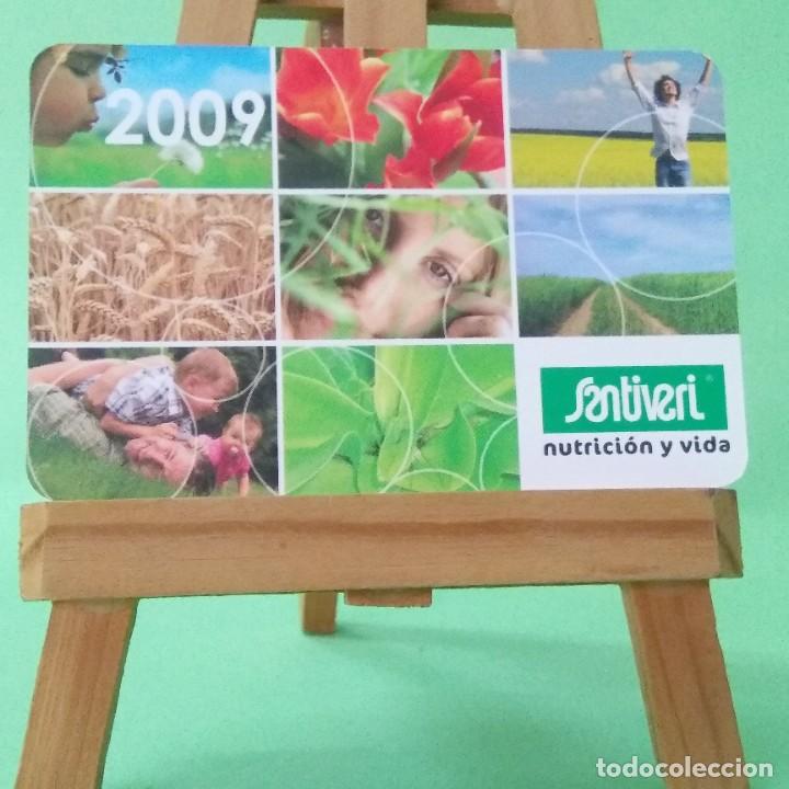 Coleccionismo Calendarios: CALENDARIO DE BOLSILLO - SANTIVERI 2009 - DIETETETICA Y SALUD ESTADO EXCELENTE - T2