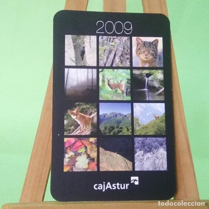 Collectionnisme Calendriers: CALENDARIO DE BOLSILLO BANCOS - CAJA ASTUR 2009- ESTADO EXCELENTE - - T2