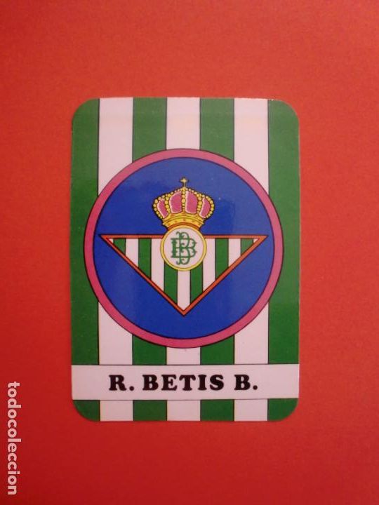 Coleccionismo Calendarios: CALENDARIO BOLSILLO 1976 REAL BETIS BALOMPIE ESCUDO