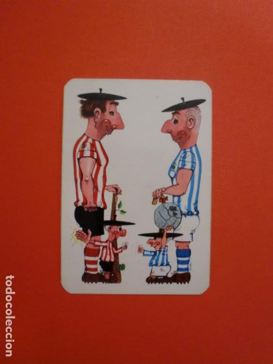 Coleccionismo Calendarios: CALENDARIO BOLSILLO 1972 ATLETIC BILBAO REAL SOCIEDAD - BAZAR ANDORRANO CORNELLA SATELITE