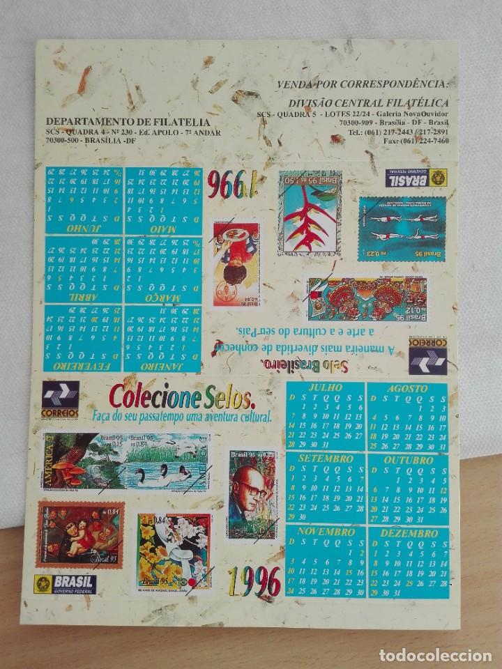 Collectables Calendars: CALENDARIO DE MESA - CORREOIS BRASIL 199 - CORREOS FILATELIA