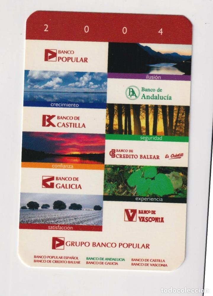Collectionnisme Calendriers: CALENDARIO DE GRUPO BANCO POPULAR DEL A&Ntilde;O 2004 ESP