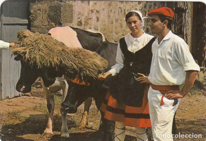 Coleccionismo Calendarios: CALENDARIO BOLSILLO 1981: ESPA&Ntilde;A TIPICA - FLOKLORE VASCO