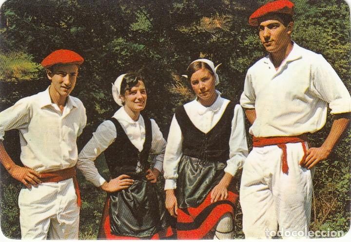 Coleccionismo Calendarios: CALENDARIO BOLSILLO 1981: ESPA&Ntilde;A TIPICA - FLOKLORE VASCO