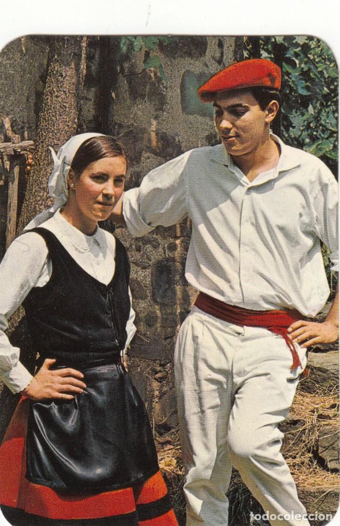 Sammeln von Kalendern: CALENDARIO BOLSILLO 1975: ESPA&Ntilde;A TIPICA - FLOKLORE VASCO
