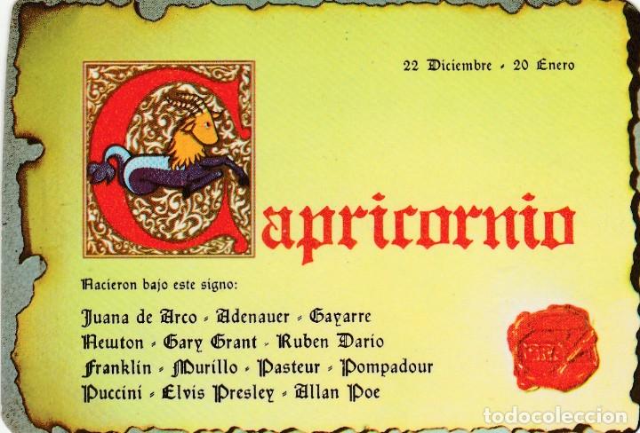 Colecionismo Calend&aacute;rios: CALENDARIO bolsillo - A&Ntilde;O 1972 - AUTO-ESCUELA SAN MIGUEL - VENDRELL - HOROSCOPO CAPRICORNIO - NUEVO