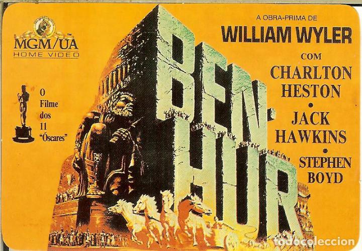 Coleccionismo Calendarios: CALENDARIO DE PORTUGAL CINE - 1989 - BEN HUR
