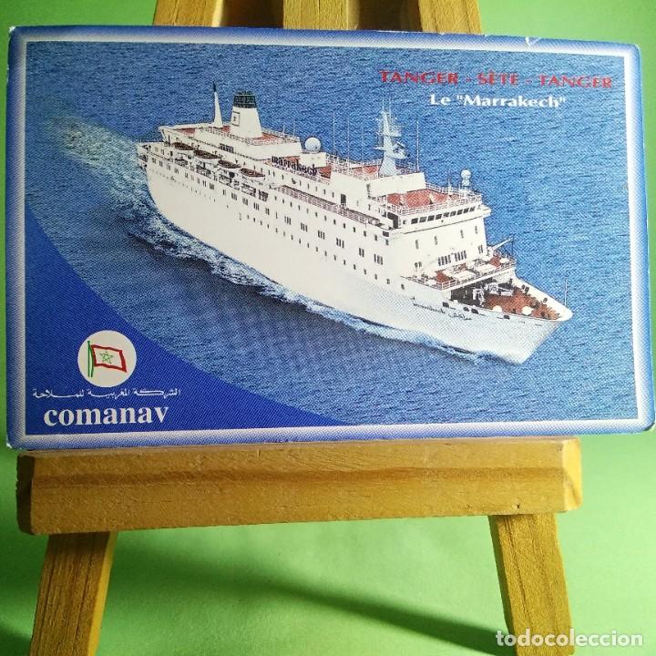 Colecionismo Calend&aacute;rios: CALENDARIO DE BOLSILLO - BARCOS - TANGER LE MARRAKECH 1999 - T1