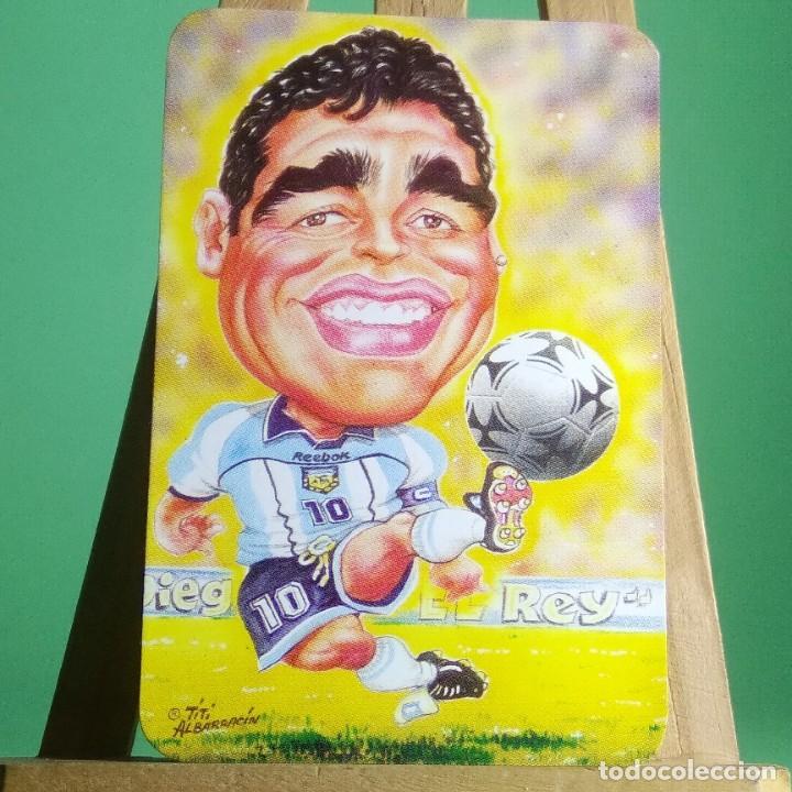 Coleccionismo Calendarios: CALENDARIO - MARADONA DIEGO EL REY 2002 - CARICATURA - ARGENTINA -