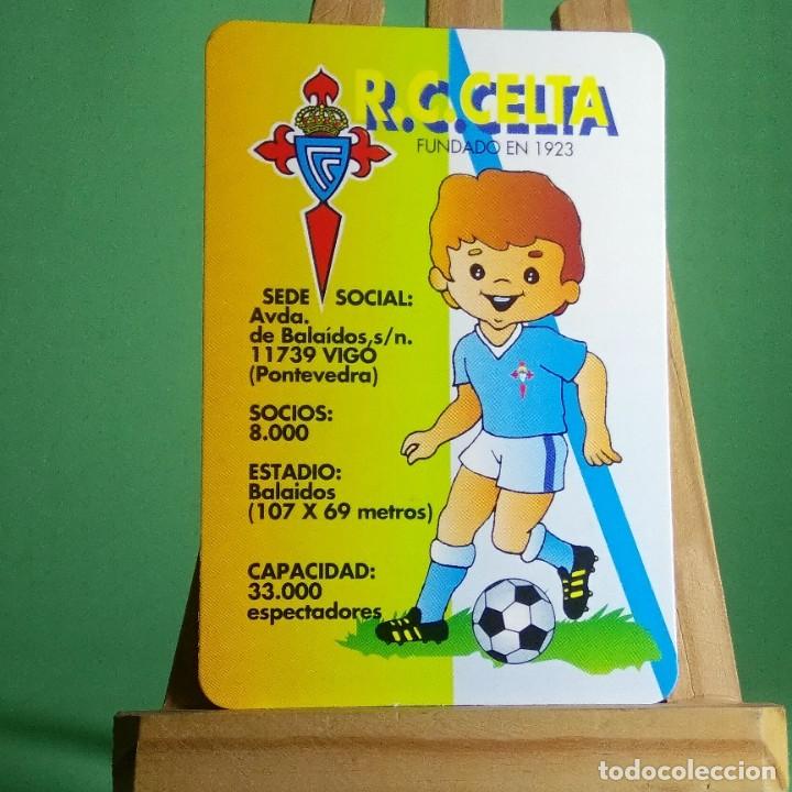Sammeln von Kalendern: CALENDARIO BOLSILLO - FUTBOL CELTA HIMNO 1995 -