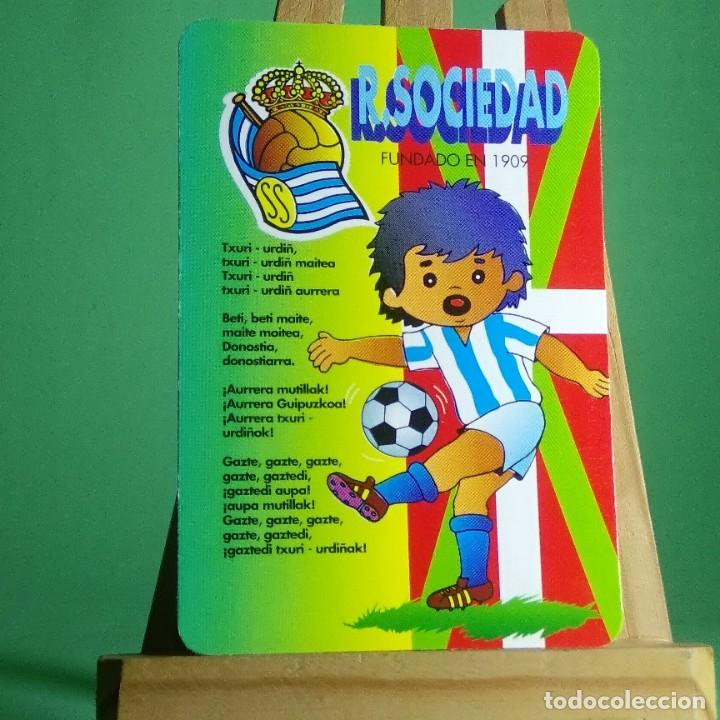 Sammeln von Kalendern: CALENDARIO BOLSILLO - REAL SOCIEDAD HIMNO 1995 -
