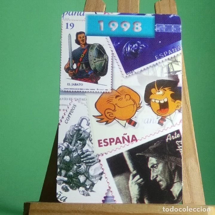 Sammeln von Kalendern: CALENDARIO DE BOLSILLO - CORREOS Y TELEGRAFOS 1998 - ZIPI Y ZAPE * EL JABATO ** T1