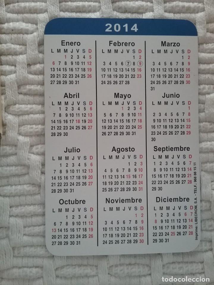 Coleccionismo calendarios: MANOS UNIDAS 2014 - Foto 2
