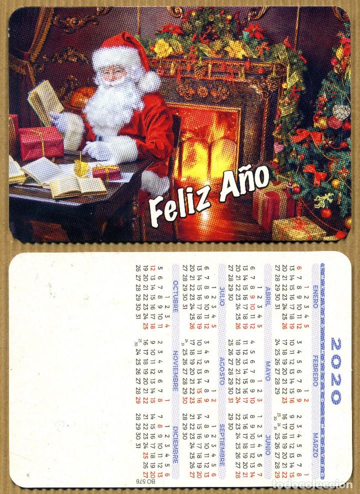 Coleccionismo Calendarios: CALENDARIOS BOLSILLO NAVIDAD - FELIZ A&Ntilde;O 2020