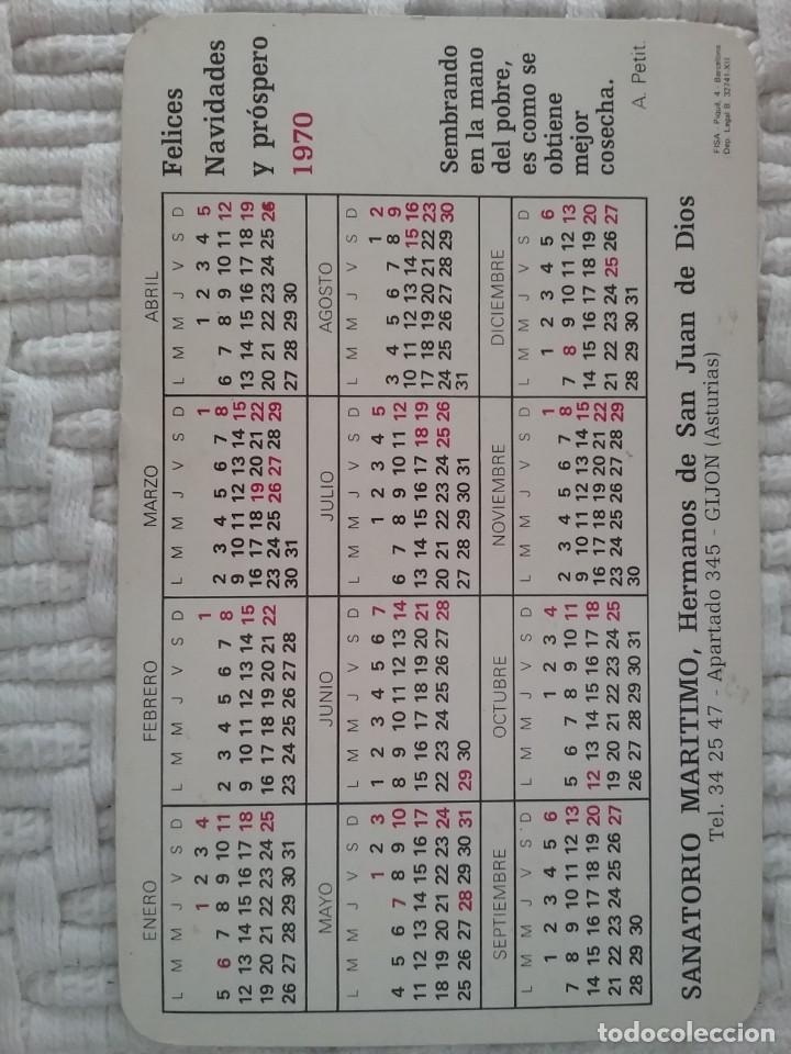 Coleccionismo calendarios: SAN JUAN DE DIOS. A&Ntilde;O 1970 - Foto 2