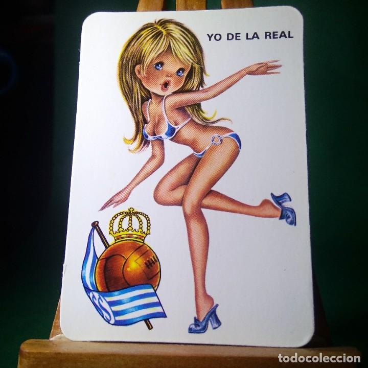 Colecionismo Calend&aacute;rios: CALENDARIO DE BOLSILLO 1975 . REAL SOCIEDAD - YO DE LA REAL - MUY BUENO