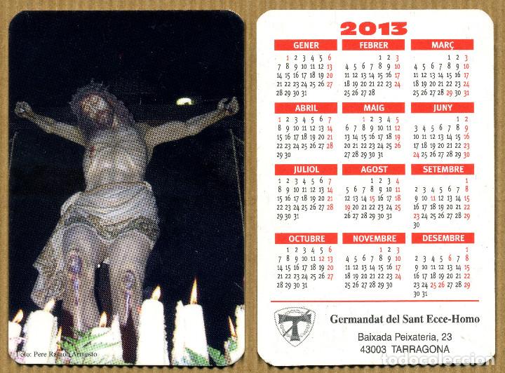 Coleccionismo Calendarios: Calendarios Bolsillo - GERMANDAT DEL SANT ECCE-HOMO TARRAGONA 2013