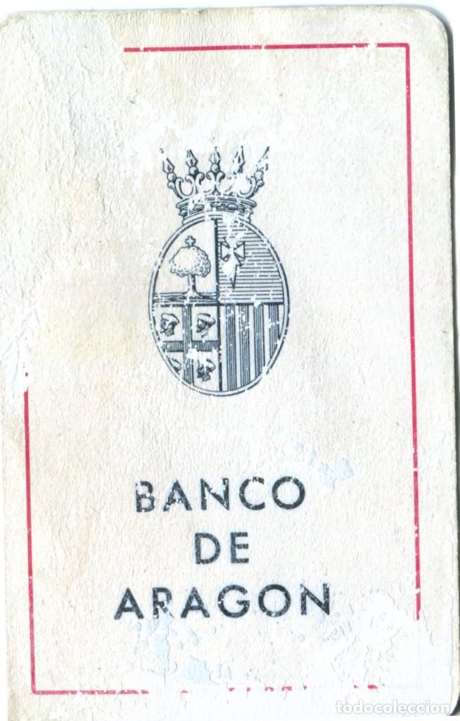 Coleccionismo calendarios: Calendario fournier 1964 banco de Arag&oacute;n Defectuoso