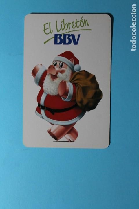 Coleccionismo Calendarios: CALENDARIO FOURNIER. EL LIBRETON BBV. A&Ntilde;O 1995. papa noel rojo.