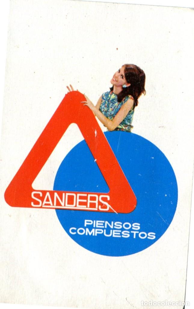 Coleccionismo calendarios: CALENDARIO DE BOLSILLO FOURNIER SANDERS.PIENSOS COMPUESTOS.1966