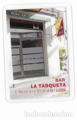 Coleccionismo Calendarios: Calendario bolsillo * BAR LA TASQUETA *. LLEIDA 2013. PLASTIFICADO