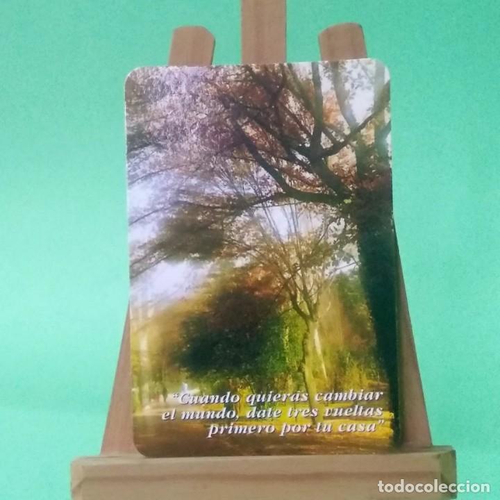 Coleccionismo Calendarios: CALENDARIO DE BOLSILLO - PAISAJE FRASE HERMANOS SAN JUAN DE DIOS 2001 - T2