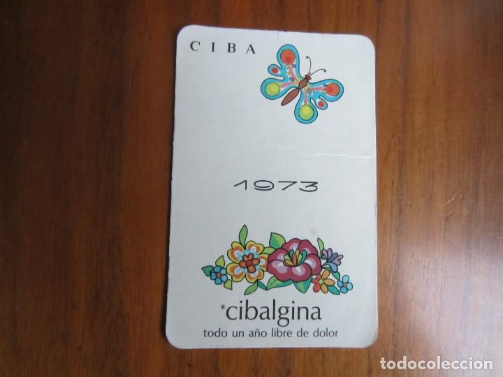 Sammeln von Kalendern: CALENDARIO DE BOLSILLO CIBALGINA DEL 1973