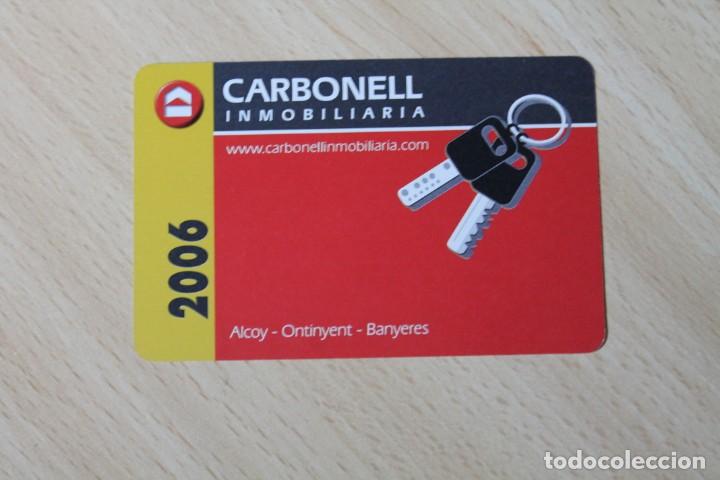 Coleccionismo calendarios: CALENDARIO FOURNIER. A&Ntilde;O 2006. CARBONELL INMOBILIARIA. ALCOY - ONTINYENT - BANYERES.
