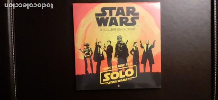 Coleccionismo Calendarios: Star Wars MINICALENDARIO HANS SOLO 2019. OFICIAL . NUEVO