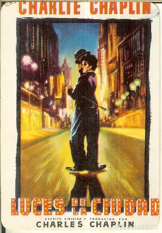 Coleccionismo Calendarios: CALENDARIO DE SERIE CINE - 1989 - MP 116 - CHARLIE CHAPLIN - LUCES DE LA CIUDAD