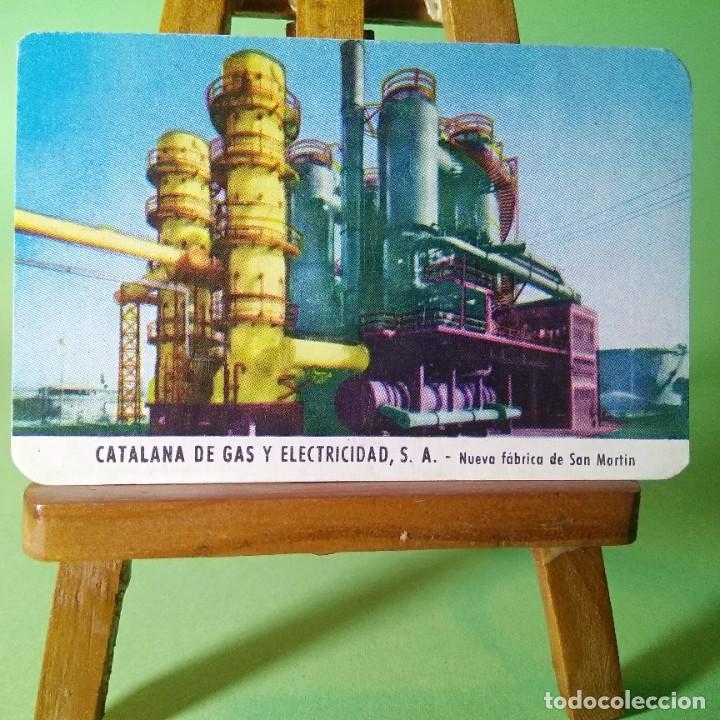 Coleccionismo calendarios: CALENDARIO BOLSILLO - CATALANA DE GAS Y ELECTRICIDAD NUEVA FABRICA DE SAN MARTIN 1967- T2