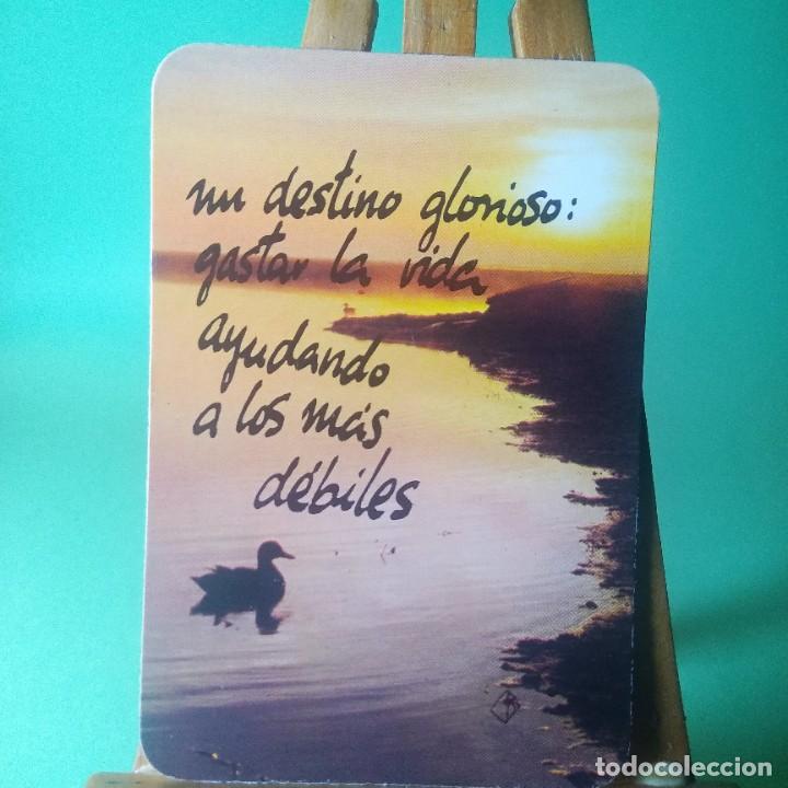 Collezionismo Calendari: CALENDARIO BOLSILLO - FRASES ATARDECER CENTRO ORIENTACION VOCACIONAL 1989 - T2