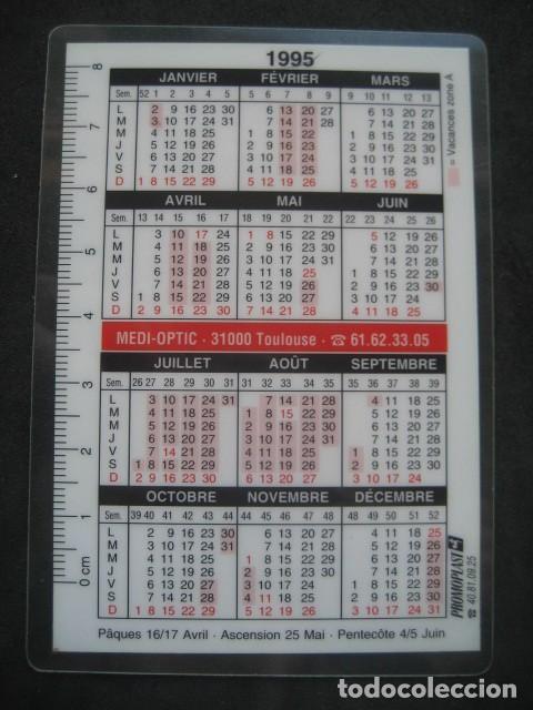 Coleccionismo calendarios: CALENDARIO OPTICA MEDI 1995 - Foto 2