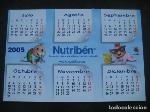 Coleccionismo calendarios: CALENDARIO NUTRIBEN 2005 - Foto 2
