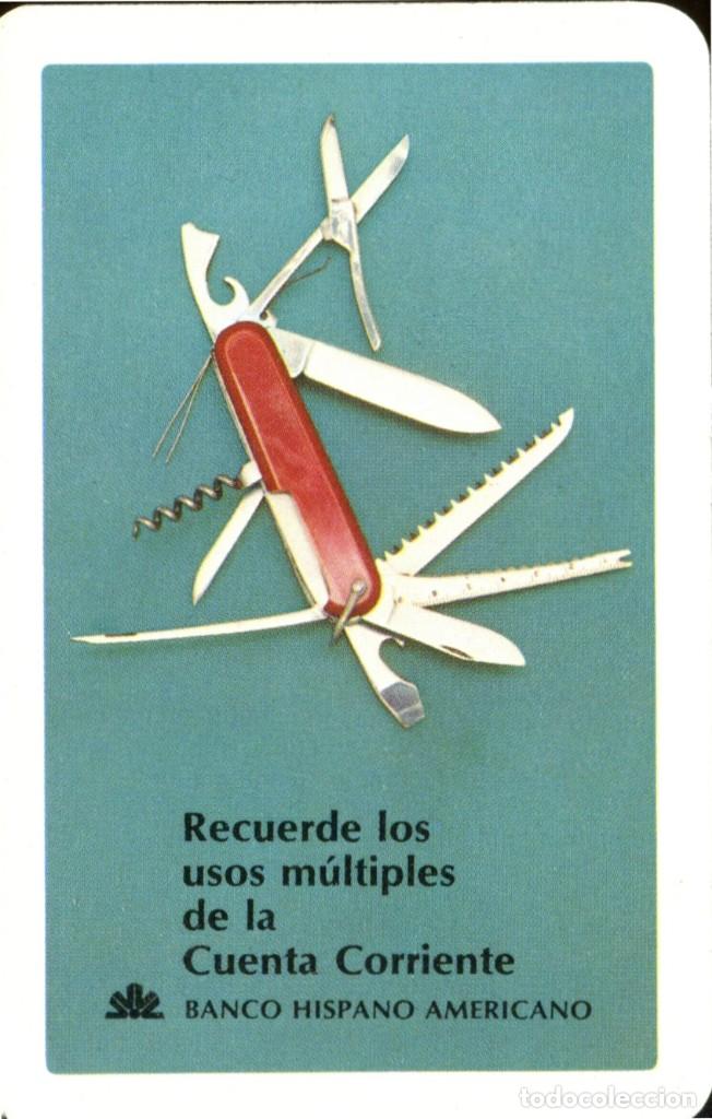 Coleccionismo calendarios: CALENDARIO FOURNIER BANCO HISPANO AMERICANO CUENTA CORRIENTE A&Ntilde;O 1977