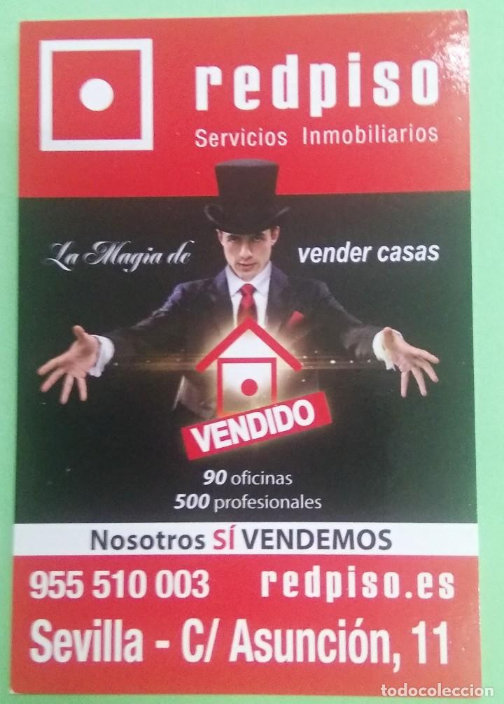 Colecionismo Calend&aacute;rios: CALENDARIO ** MAGO ** REDPISO SERVICION INMOVILIARIOS 2015 - SEVILLA **VAR. T2