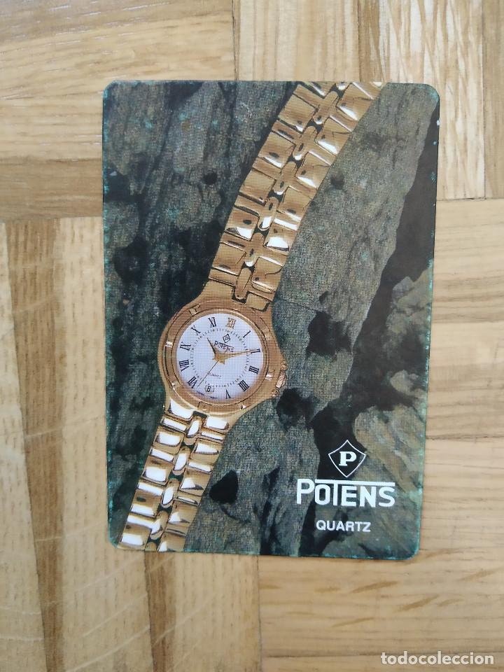 Coleccionismo calendarios: CALENDARIO PUBLICITARIO RELOJ POTENS A&Ntilde;O 1996. SOLE GOMA. BARCELONA. VER FOTOS