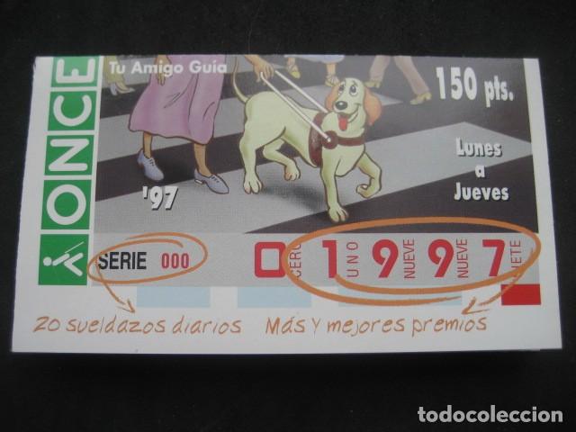 Coleccionismo calendarios: CALENDARIO ONCE 1997 - Foto 1