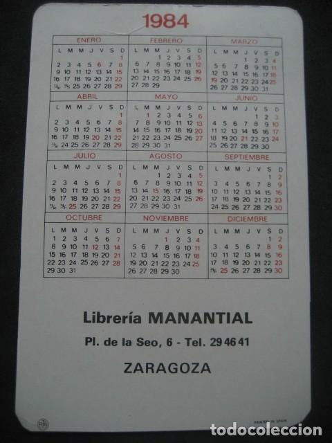 Coleccionismo calendarios: CALENDARIO RELIGIOSO 1984 - Foto 2