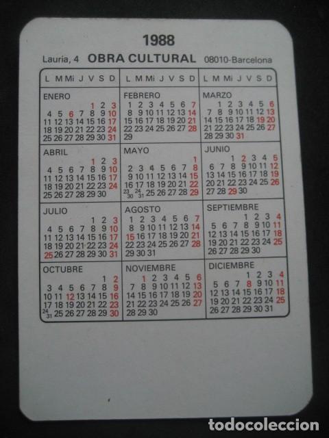 Coleccionismo calendarios: CALENDARIO RELIGIOSO 1988 - Foto 2