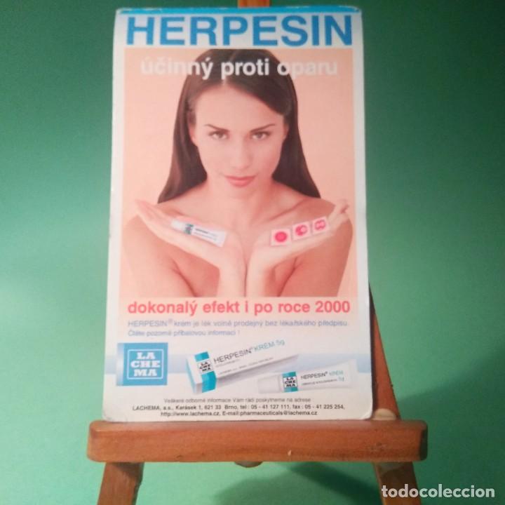 Colecionismo Calend&aacute;rios: CALENDARIO DE BOLSILLO 2000 - HERPESIN FARMACIA - CHECO- T2