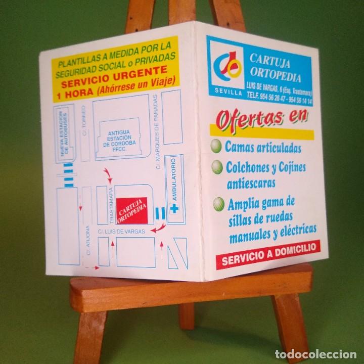 Colecionismo Calend&aacute;rios: CALENDARIO ORTOPEDIA CARTUJA 2002 DOBLE - T2